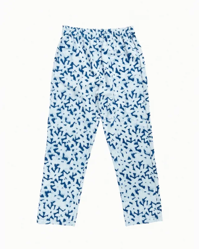 LOUNGER PANT | indigo flor sold by Altar PDX
