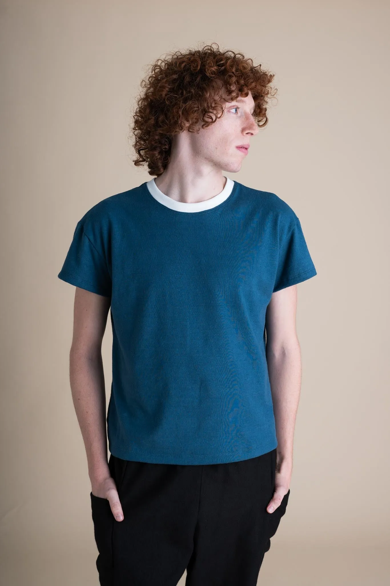 Picasso Tee in Aster sold by Altar PDX