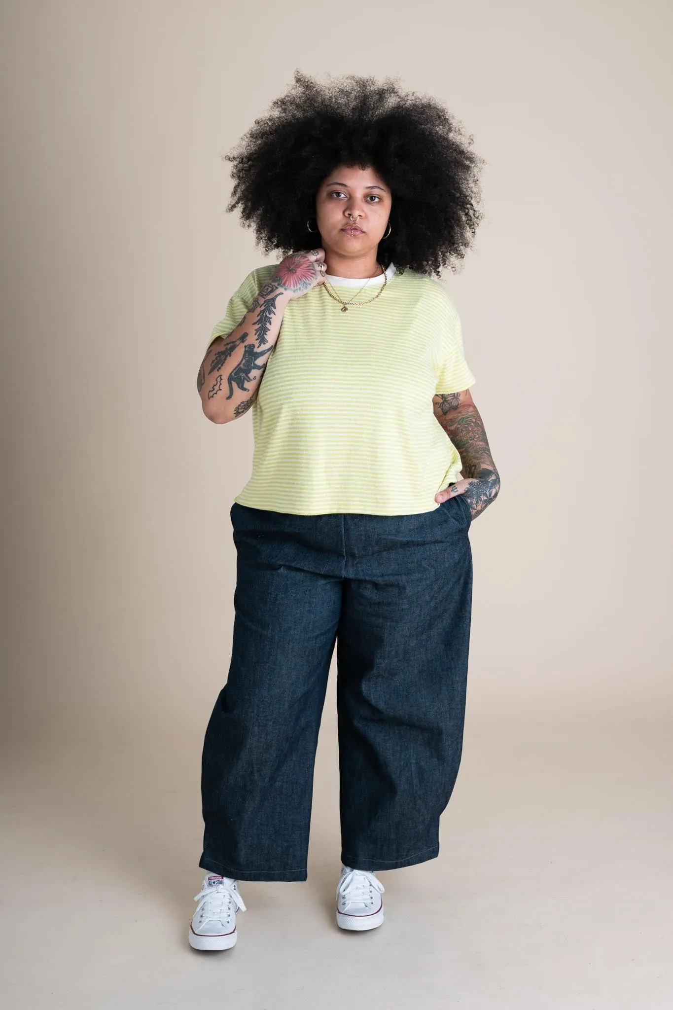 Picasso Tee in Zest sold by Altar PDX product image thumbnail 4