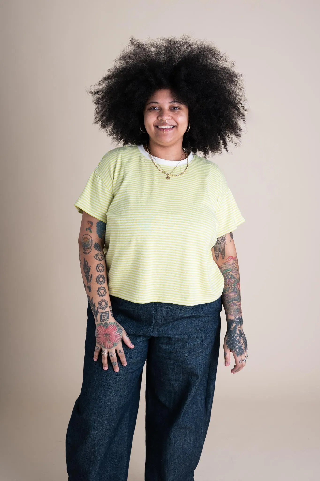 Picasso Tee in Zest sold by Altar PDX