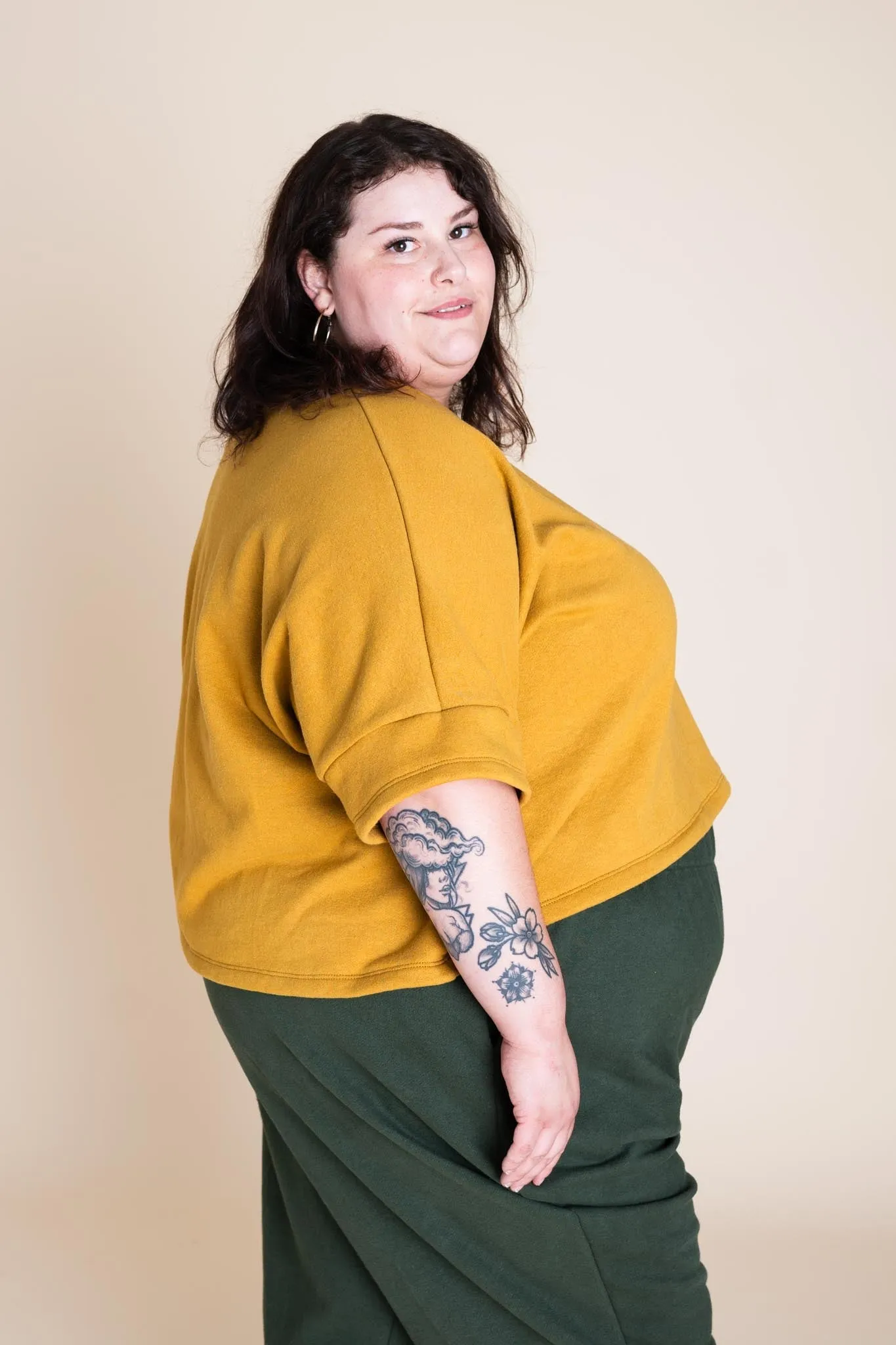 Chloe Tee in Goldenrod sold by Altar PDX product image thumbnail 4
