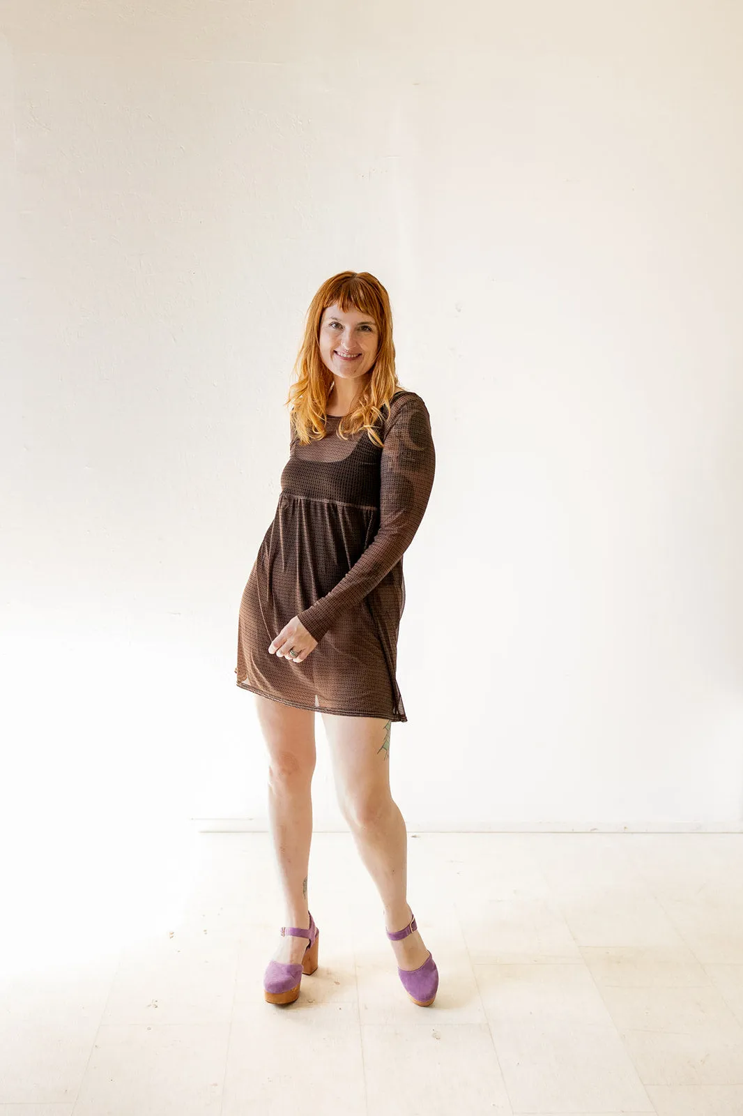 Megumi Mini Dress in Earth Deco sold by Altar PDX product image thumbnail 2