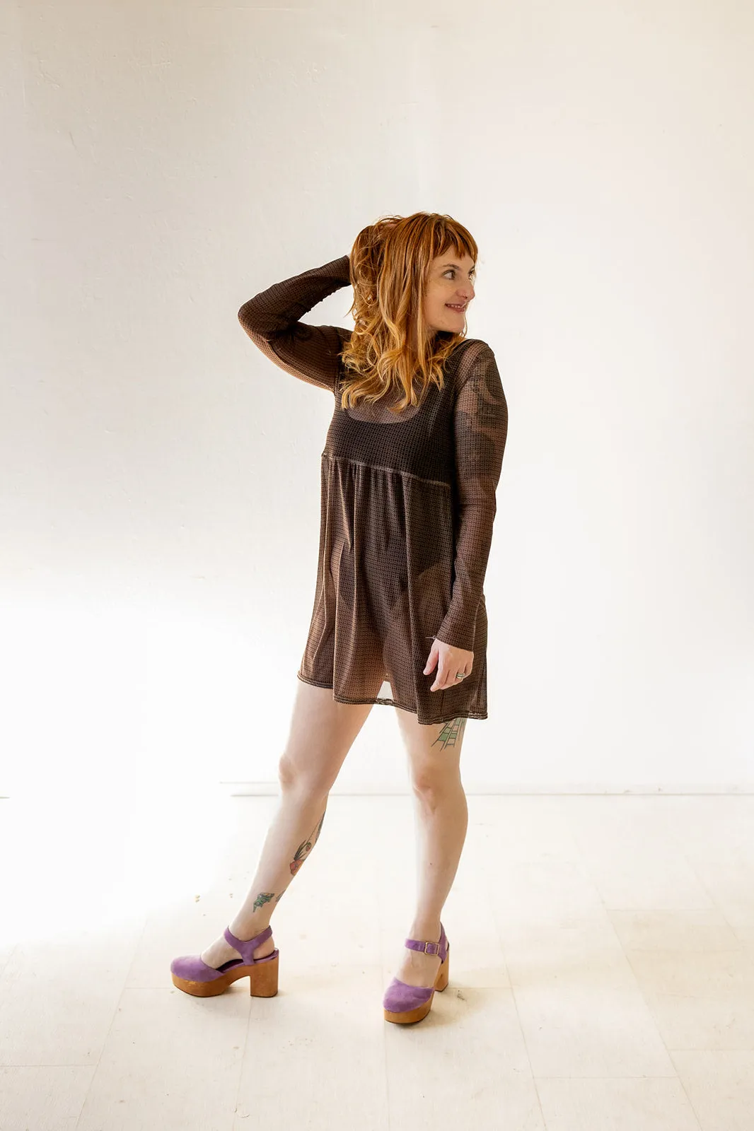 Megumi Mini Dress in Earth Deco sold by Altar PDX product image thumbnail 3