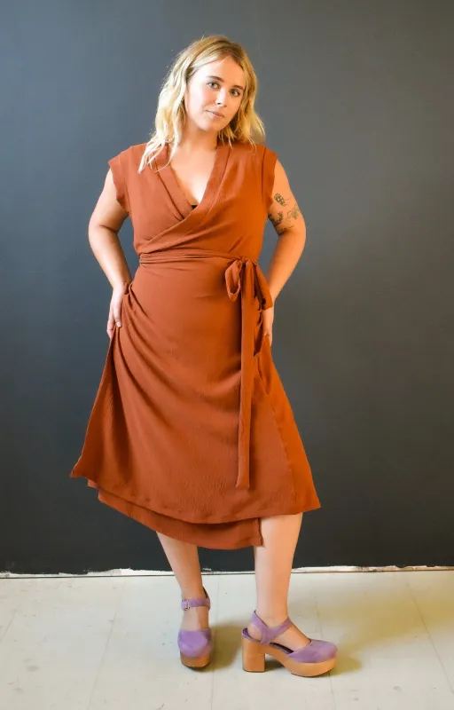 Francis Dress in Brick sold by Altar PDX