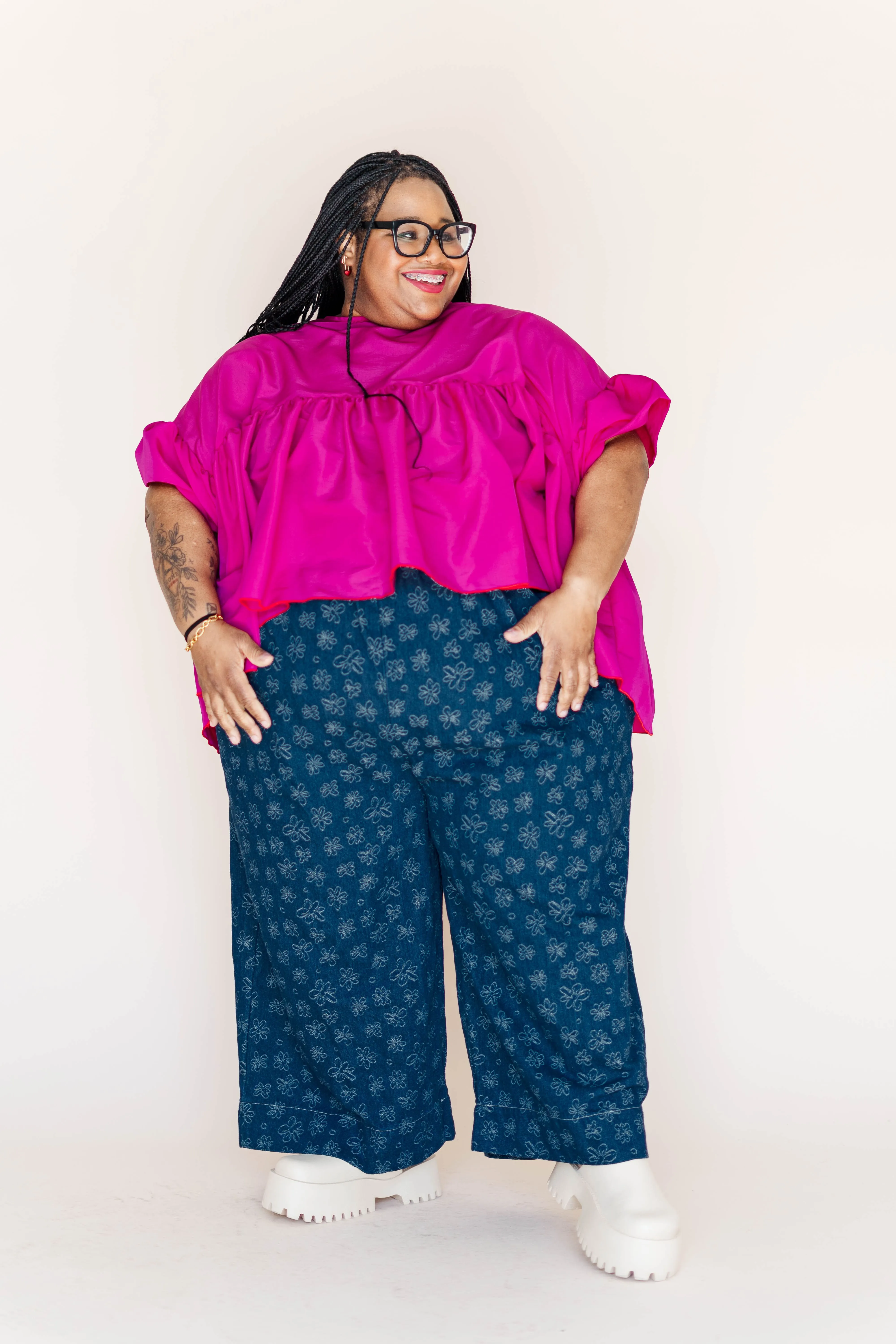 Electric Raspberry Mushroom Top sold by Altar PDX product image thumbnail 5
