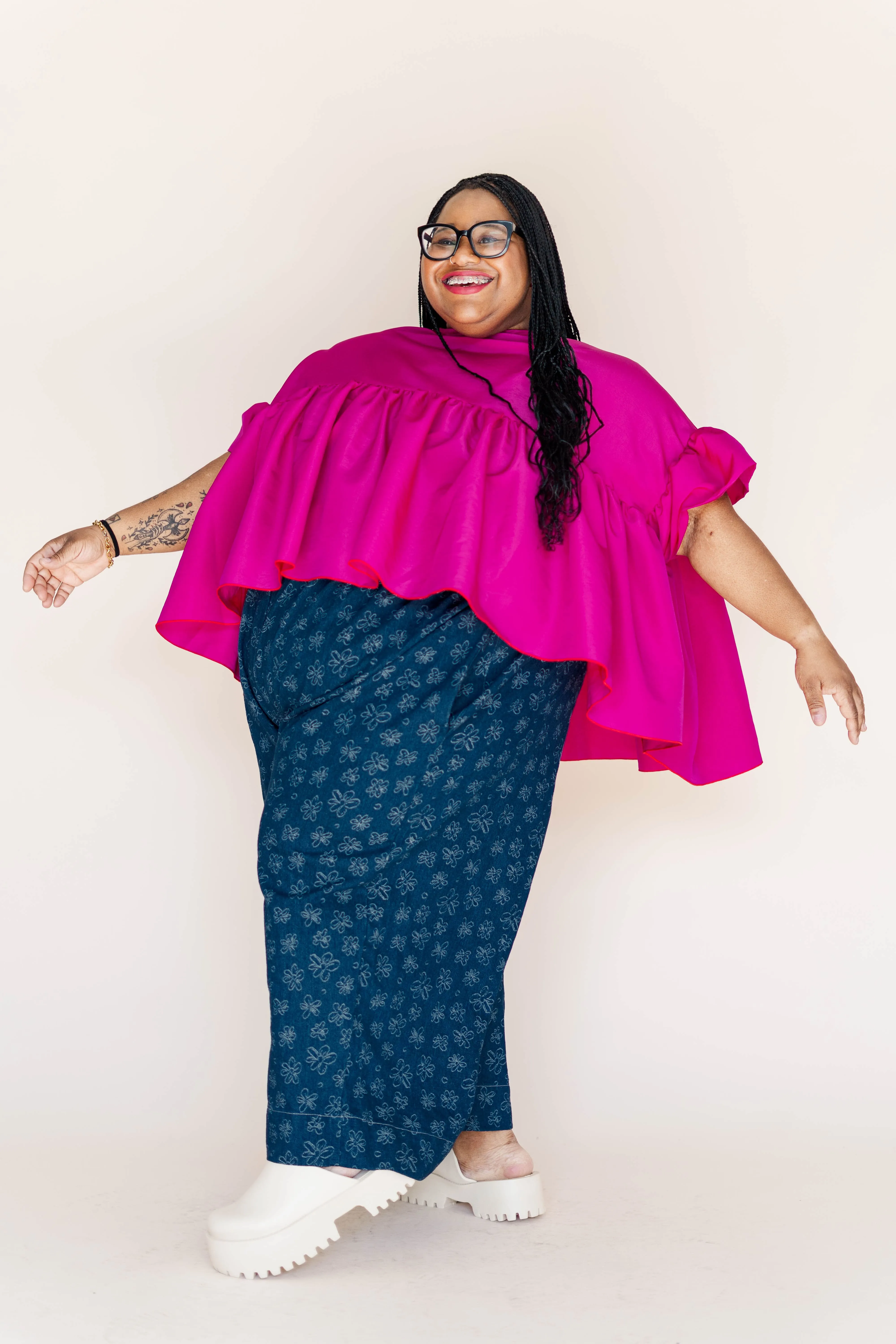 Electric Raspberry Mushroom Top sold by Altar PDX product image thumbnail 4