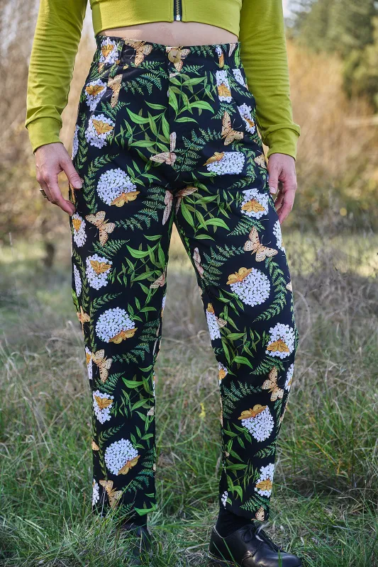 Perfect Pant in Fern and Flox by Swan Bones made by Altar PDX