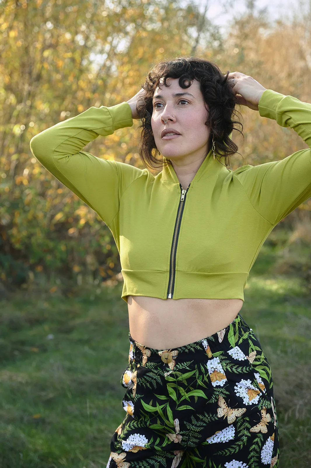 Perfect Pant in Fern and Flox by Swan Bones sold by Altar PDX product image thumbnail 5
