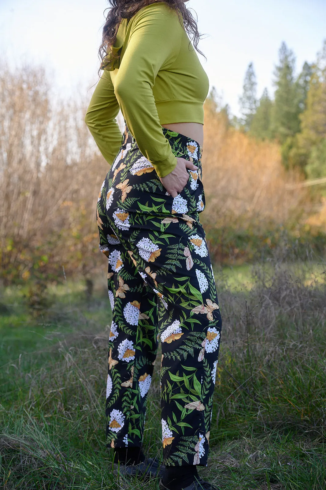 Perfect Pant in Fern and Flox by Swan Bones sold by Altar PDX product image thumbnail 2