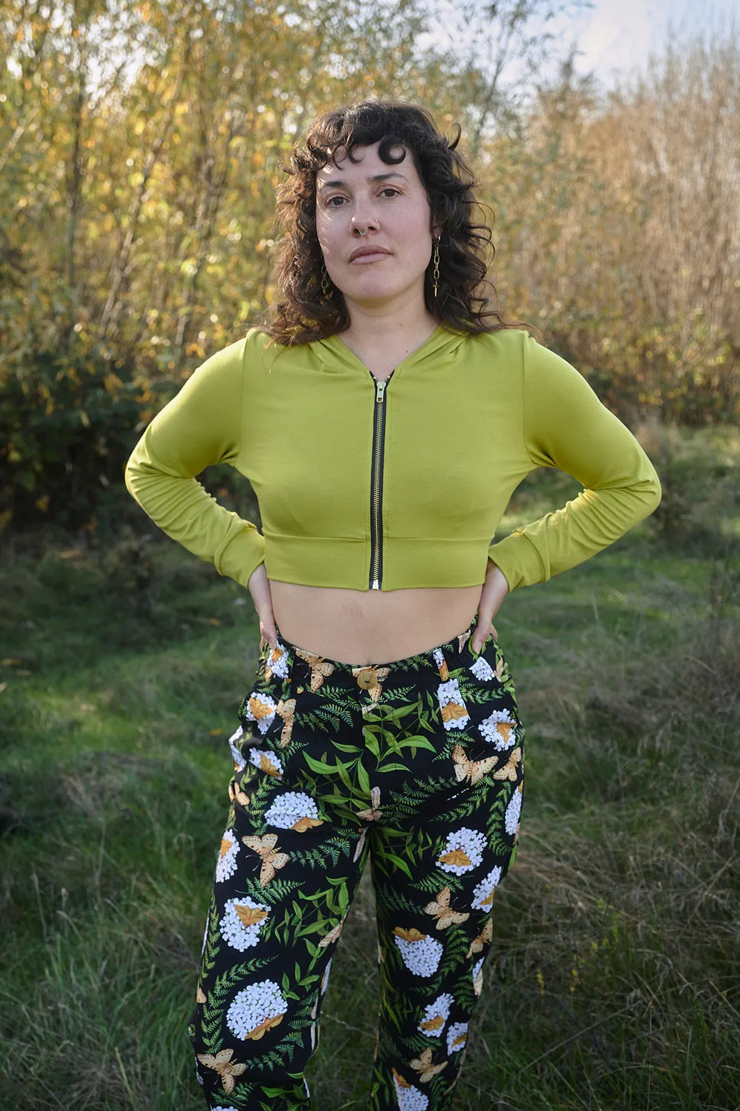 Perfect Pant in Fern and Flox by Swan Bones sold by Altar PDX product image thumbnail 3