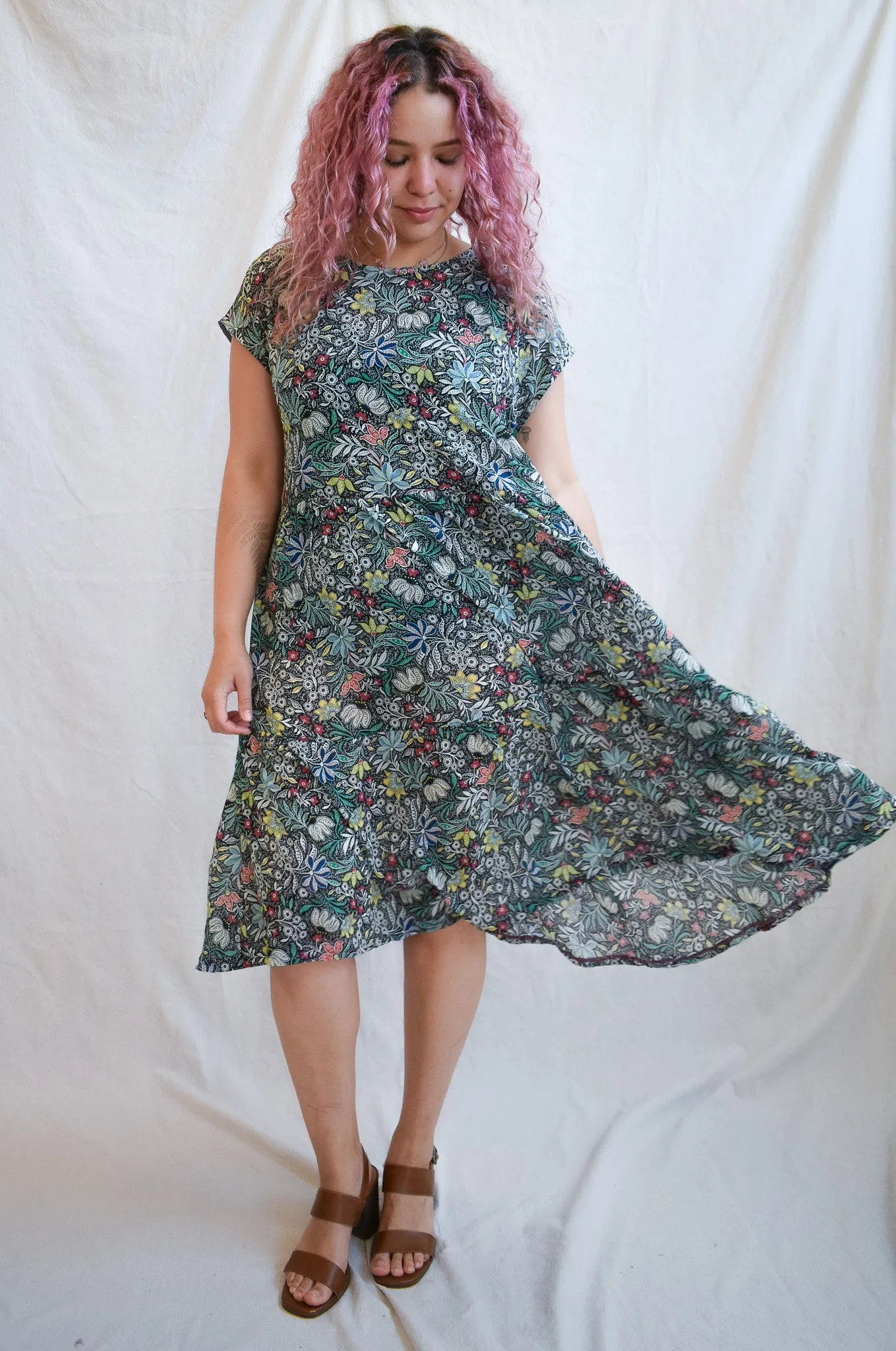 Prism Dress in Linares Botanical sold by Altar PDX