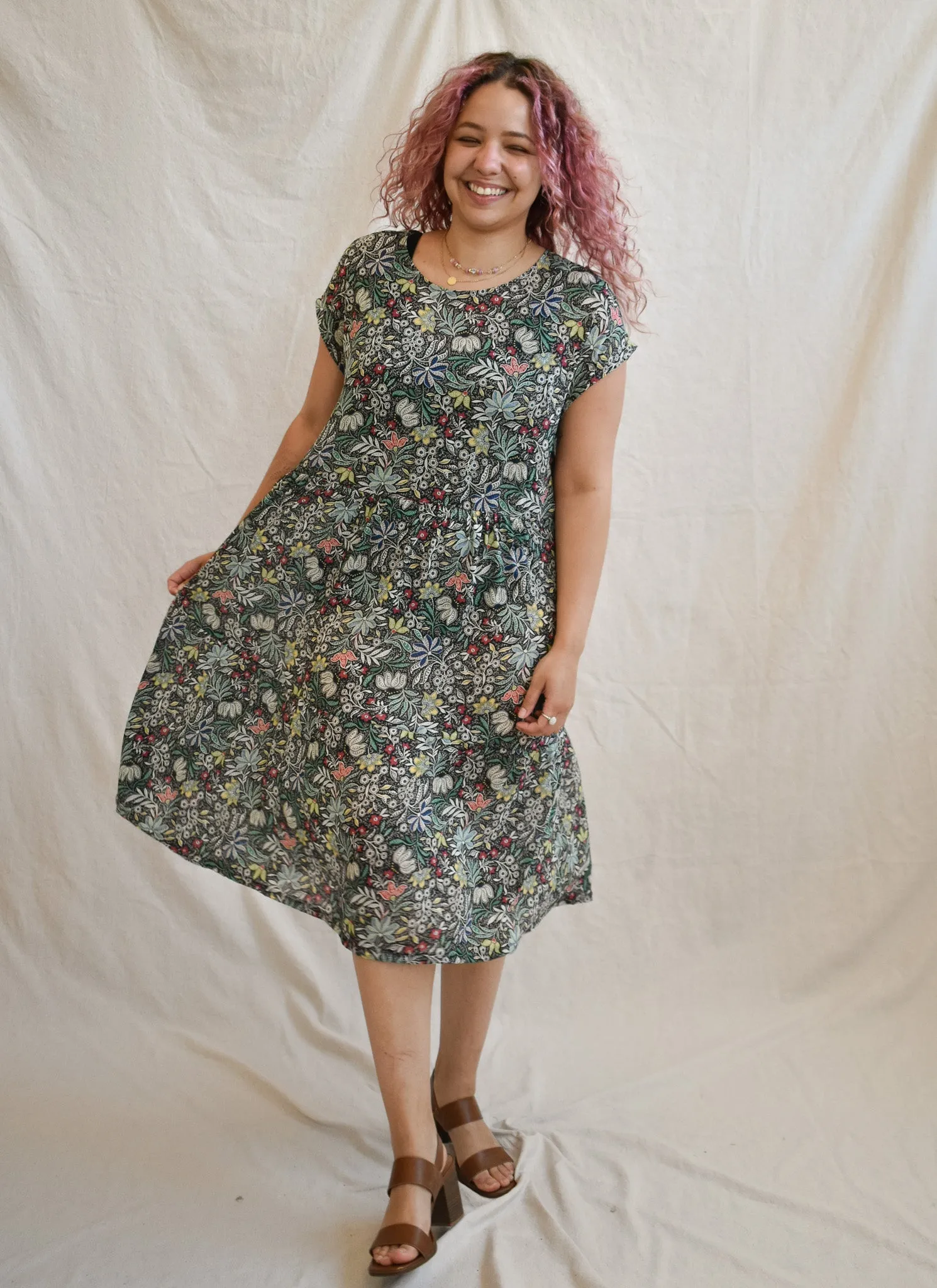 Prism Dress in Linares Botanical sold by Altar PDX product image thumbnail 3