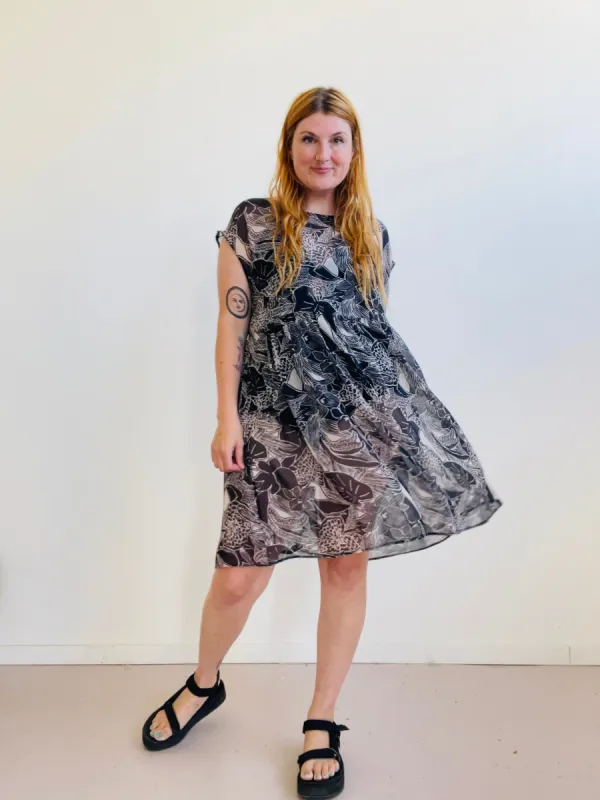 Florence Dress in Philodendron sold by Altar PDX