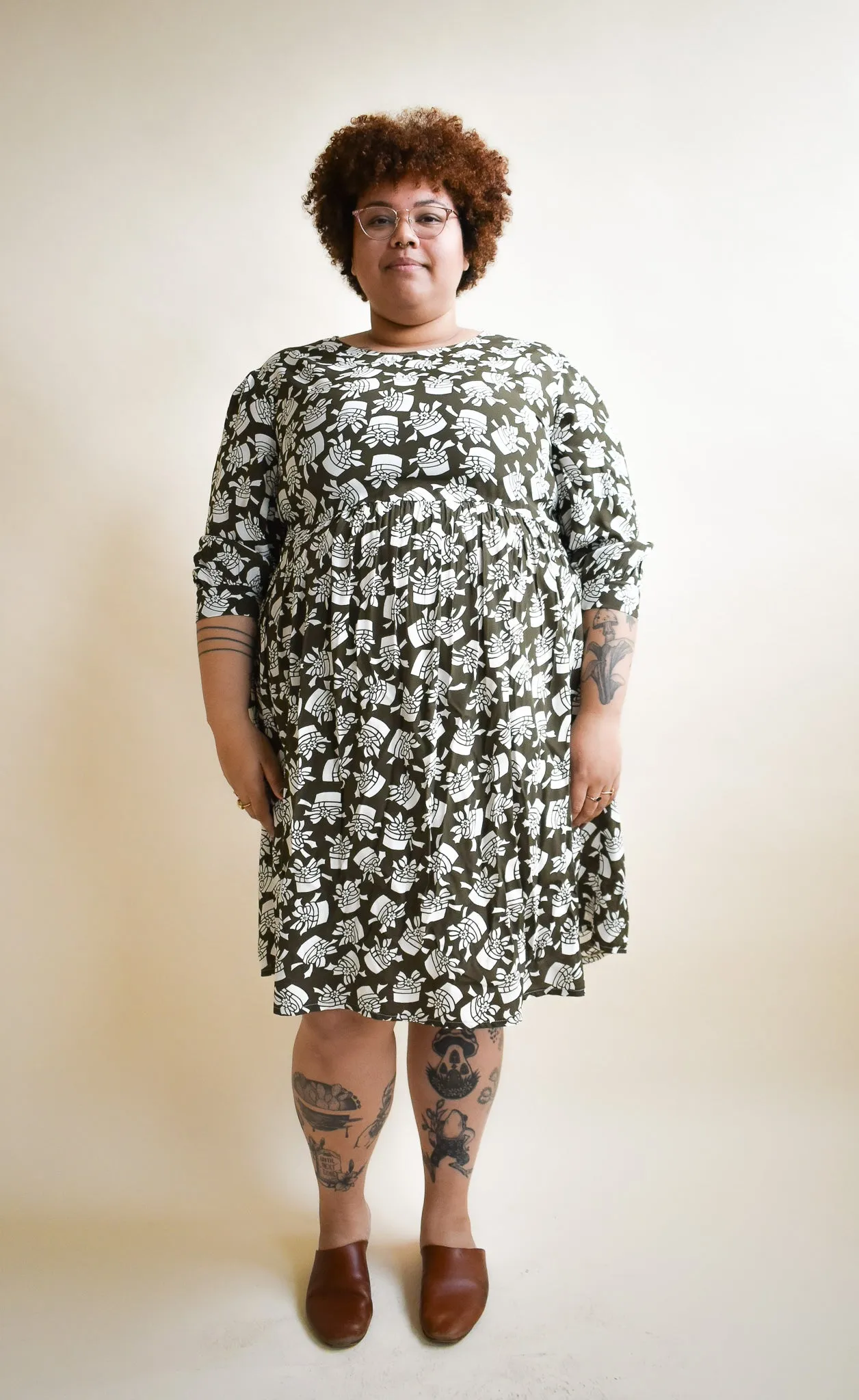 Monique Dress in Basket sold by Altar PDX