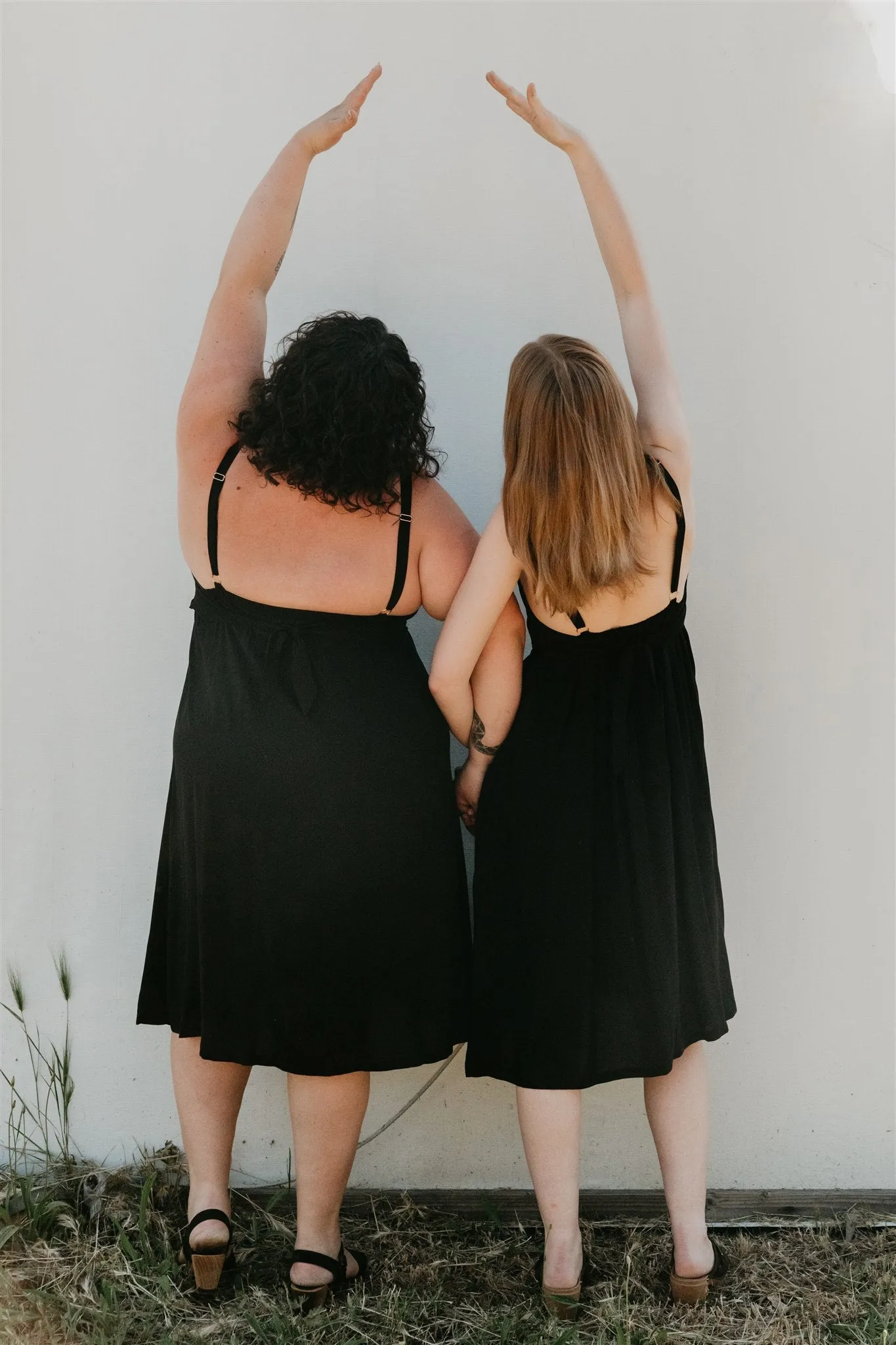 Myrah Dress in Black Challis sold by Altar PDX product image thumbnail 5