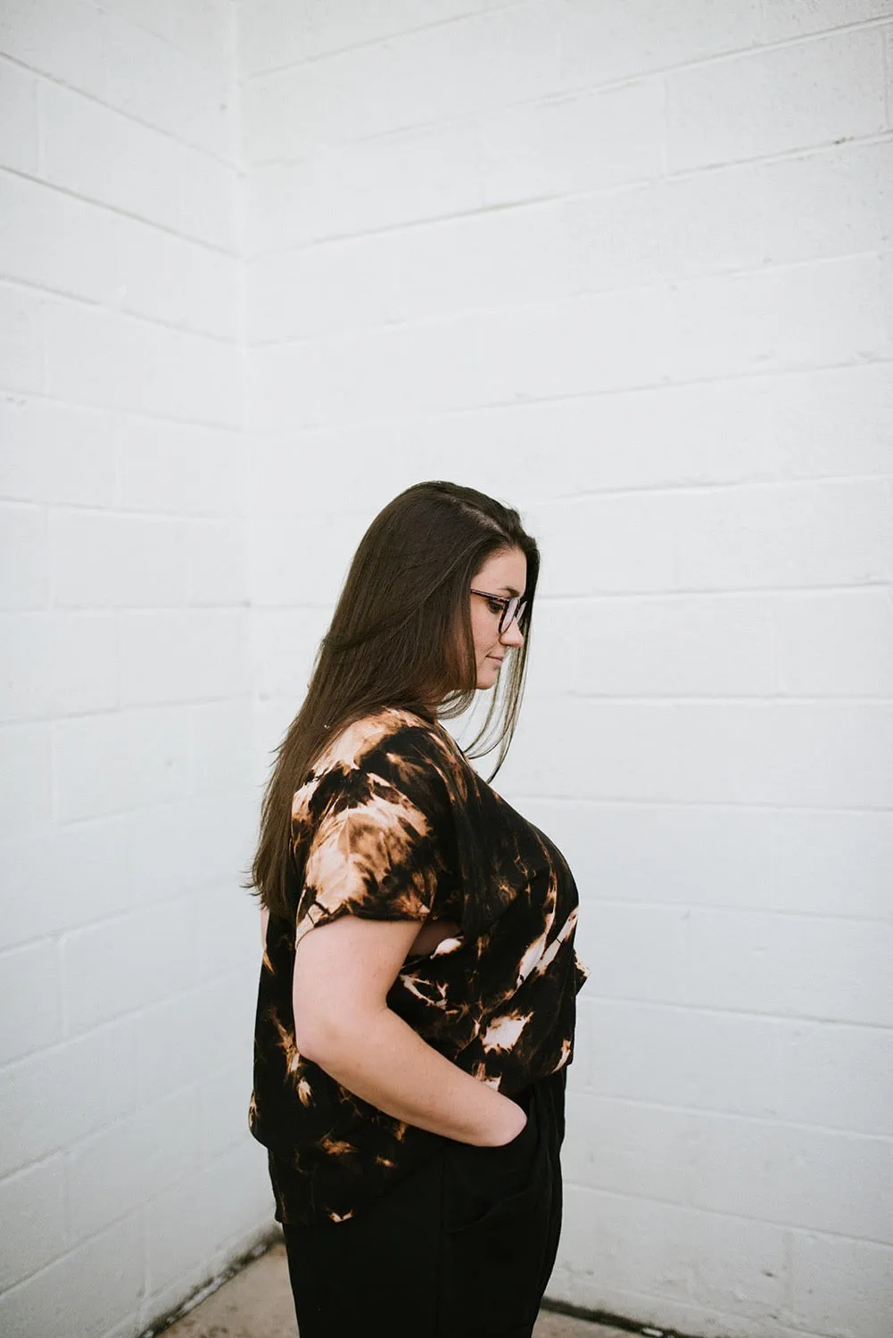 Market Shirt, Reverse dye sold by Altar PDX product image thumbnail 3