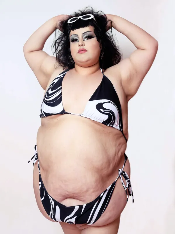 Swirling Abyss String Bikini sold by Softcore