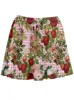 [MADE TO ORDER] Strawberry Picnic Skater Skirt sold by Softcore