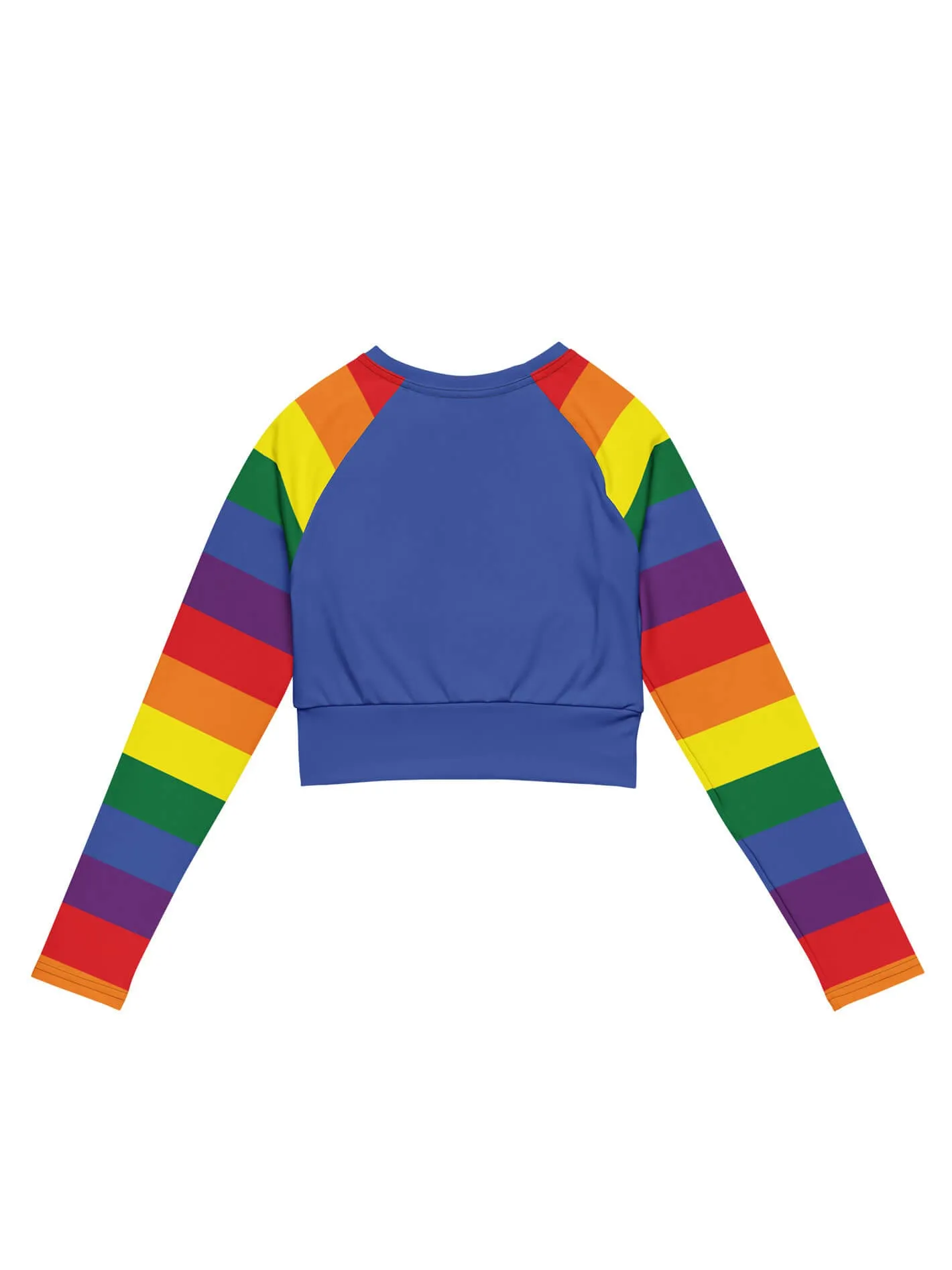 Gay Pride Long Sleeve Crop Top sold by Softcore product image thumbnail 2