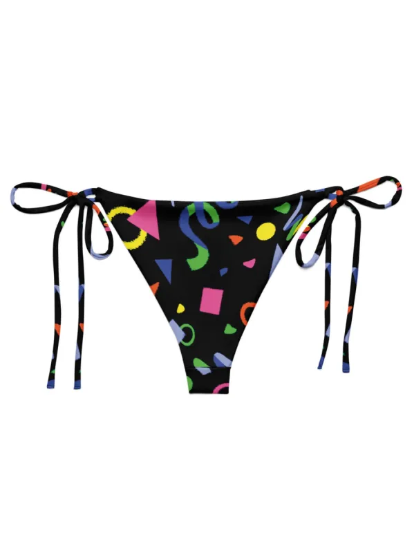 Roller Rink String Bikini Bottom sold by Softcore
