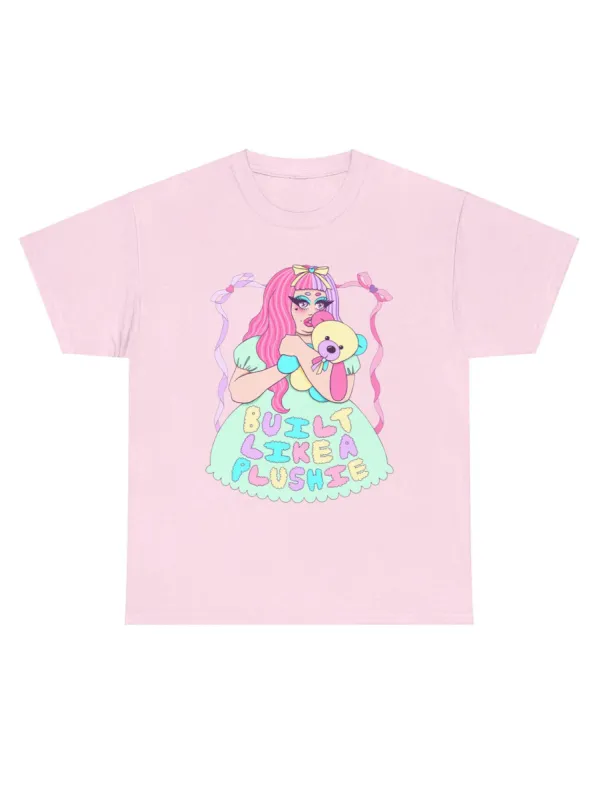 Built Like A Plushie Unisex T-shirt sold by Softcore