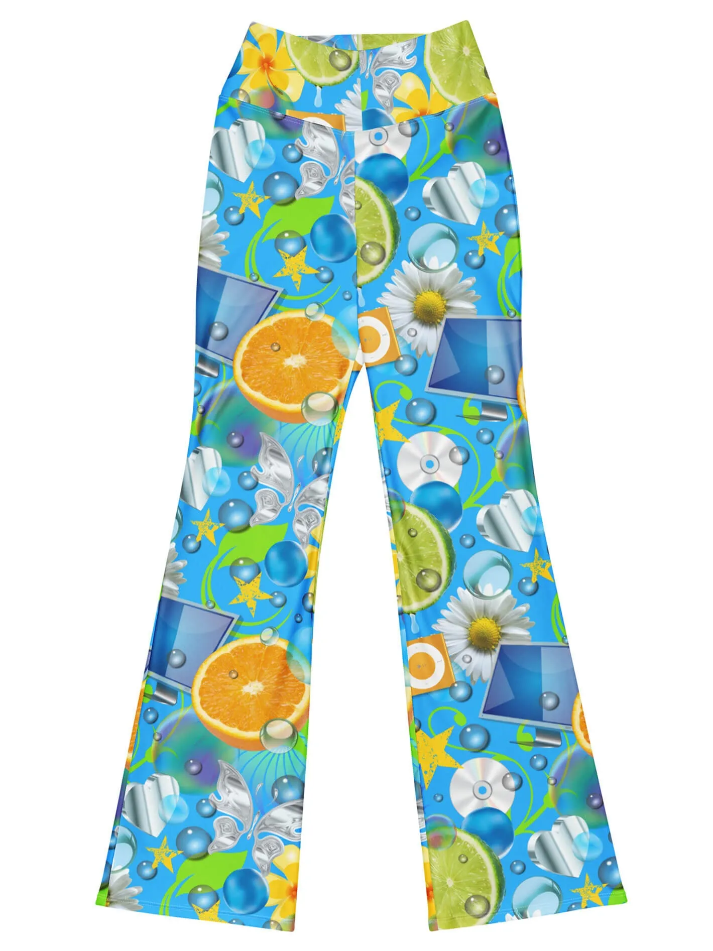 Frutiger Aero Flare Leggings sold by Softcore