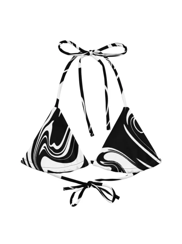 Swirling Abyss String Bikini Top sold by Softcore