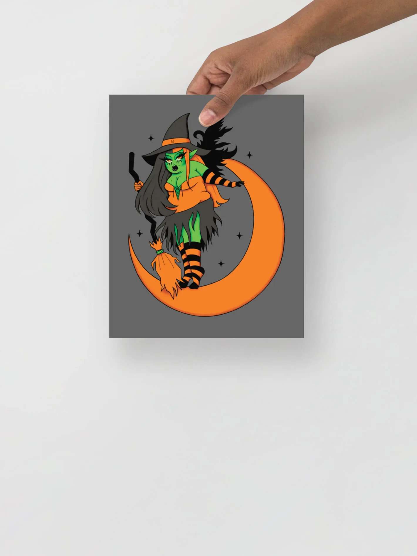 Halloween Fairy Art Print sold by Softcore product image thumbnail 3