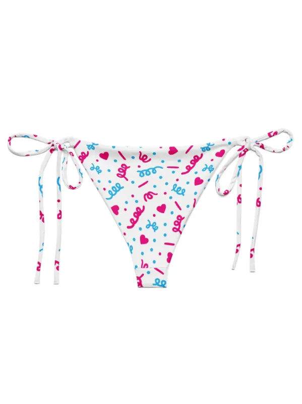 Confetti String Bikini Bottom sold by Softcore