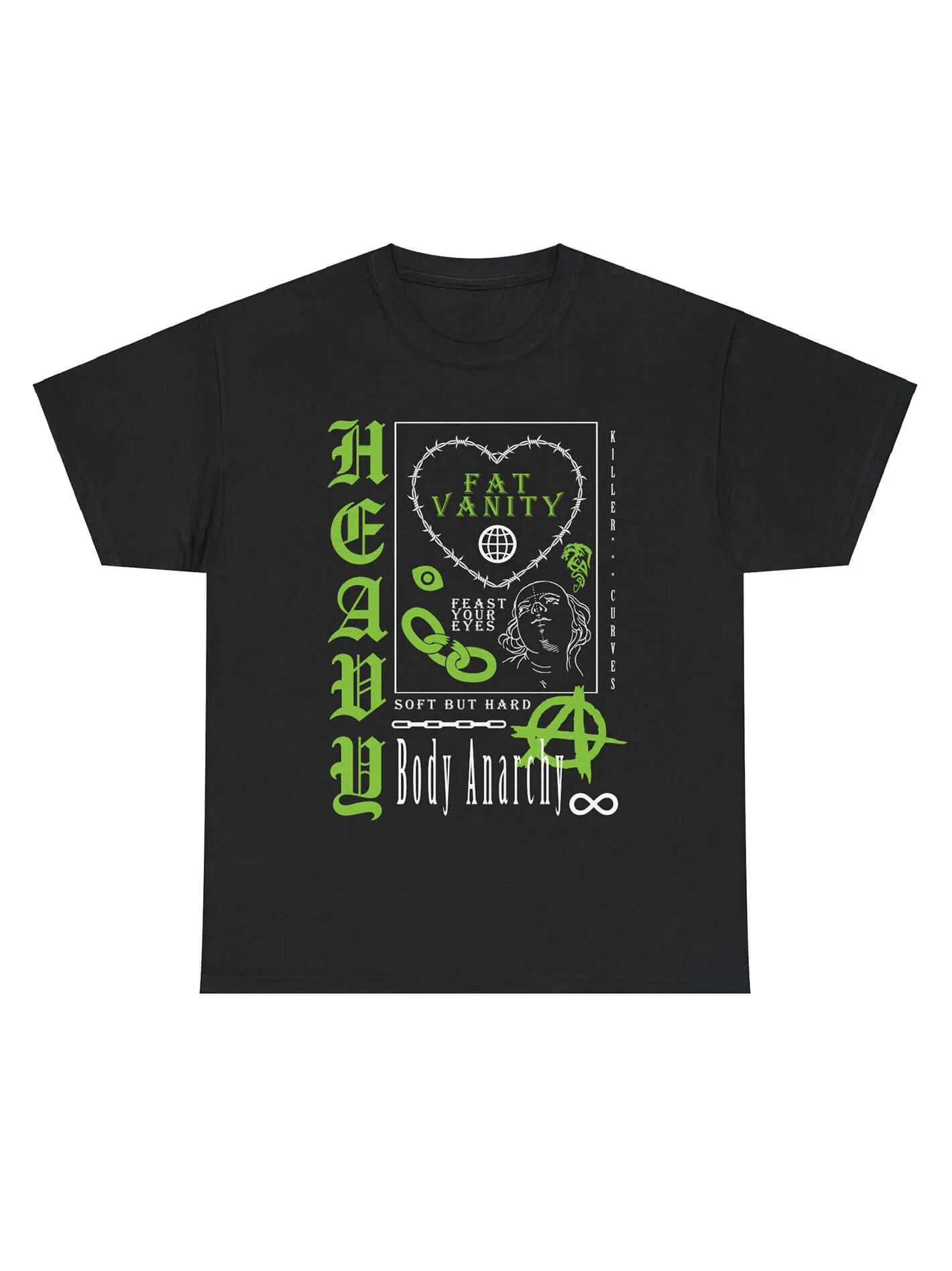 Body Anarchy Unisex T-shirt sold by Softcore product image thumbnail 4