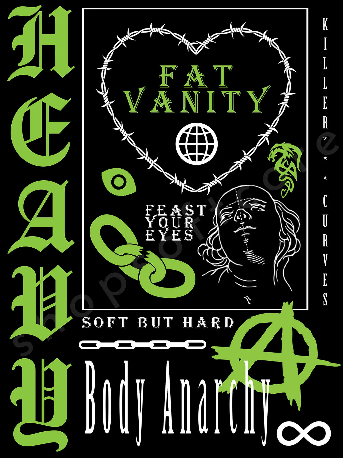 Body Anarchy Unisex T-shirt sold by Softcore product image thumbnail 5