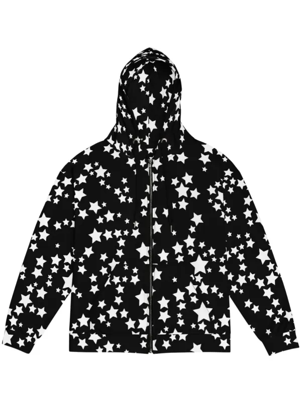 Stardust Zip Up Hoodie sold by Softcore