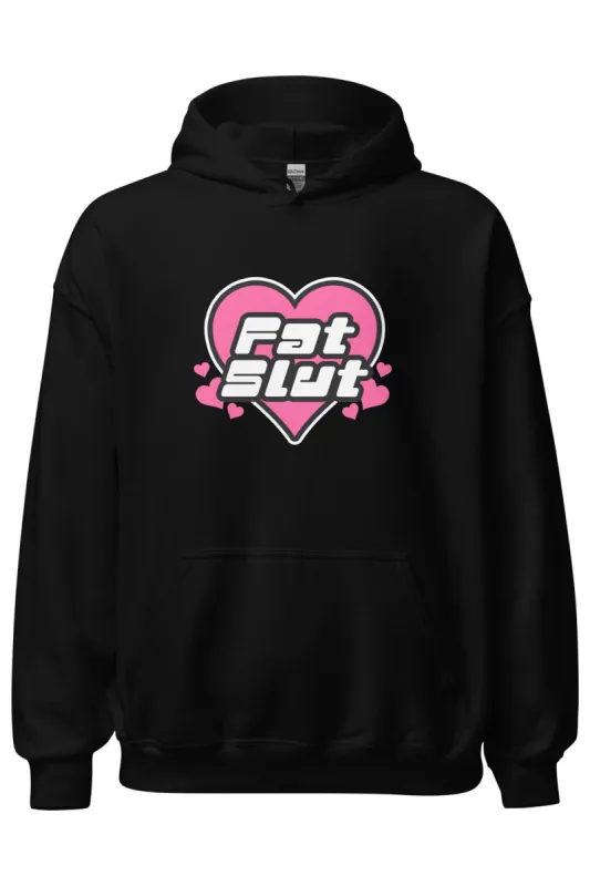 Fat Slut Unisex Hoodie made by Softcore