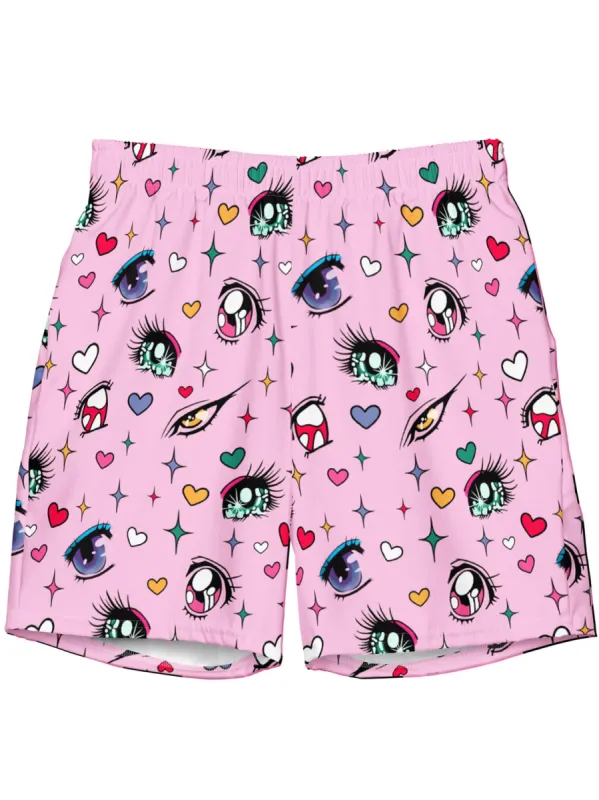 Eyes On Me Swim Trunks sold by Softcore