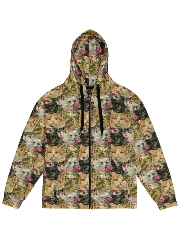 Cat Horde Zip Up Hoodie sold by Softcore