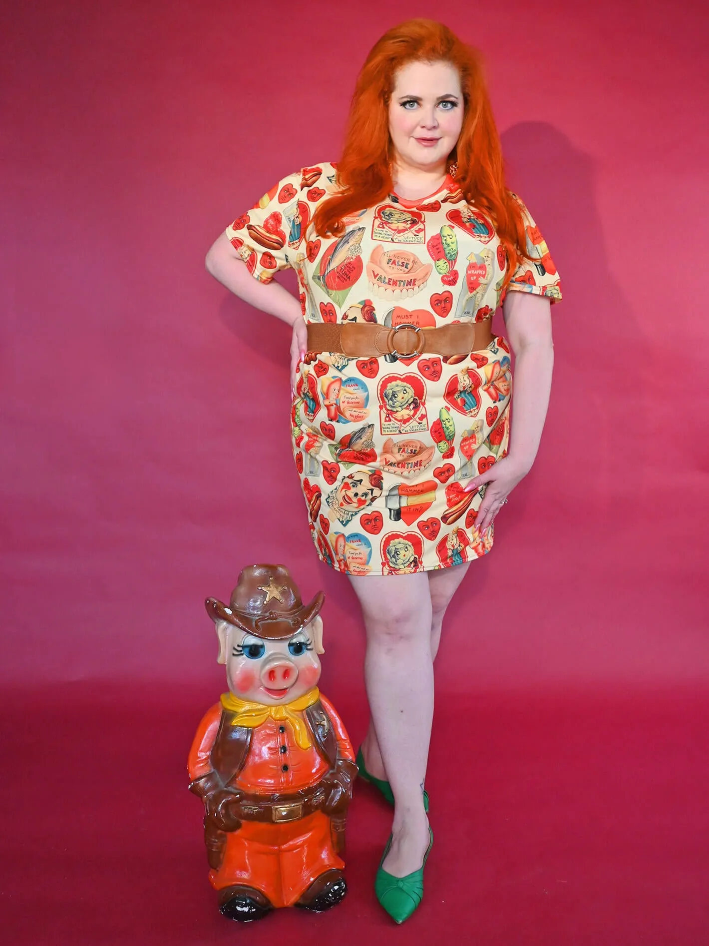Limited Edition Weirdo Valentine T-shirt dress sold by Softcore product image thumbnail 3
