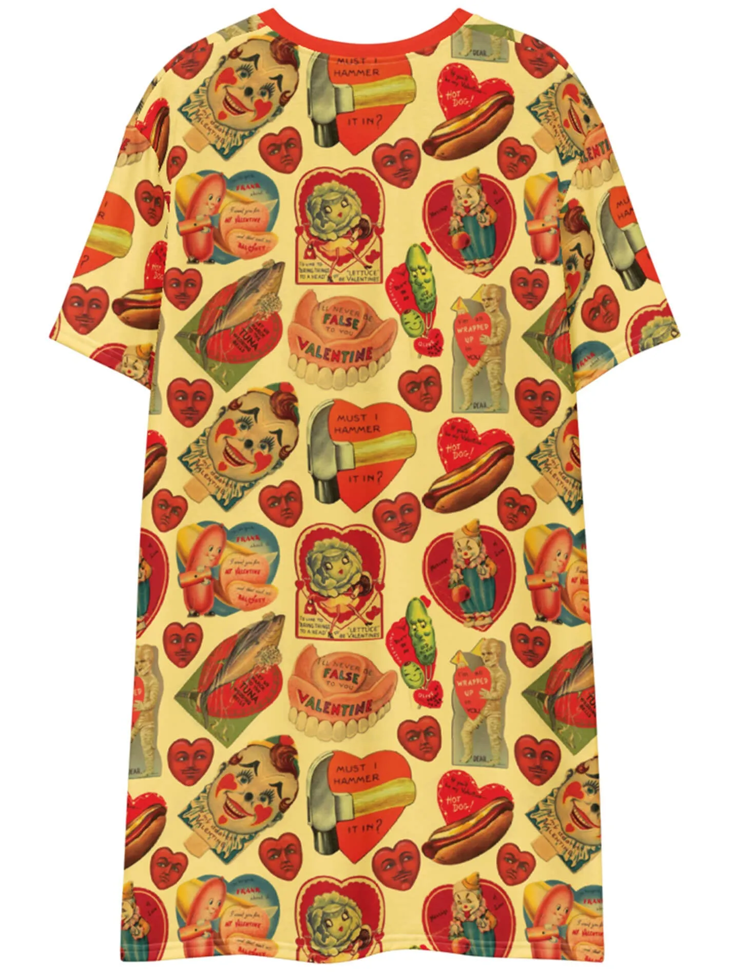 Limited Edition Weirdo Valentine T-shirt dress sold by Softcore product image thumbnail 5