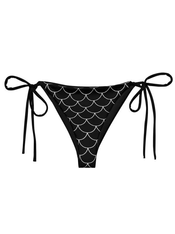 Deep Sea Mermaid String Bikini Bottom sold by Softcore