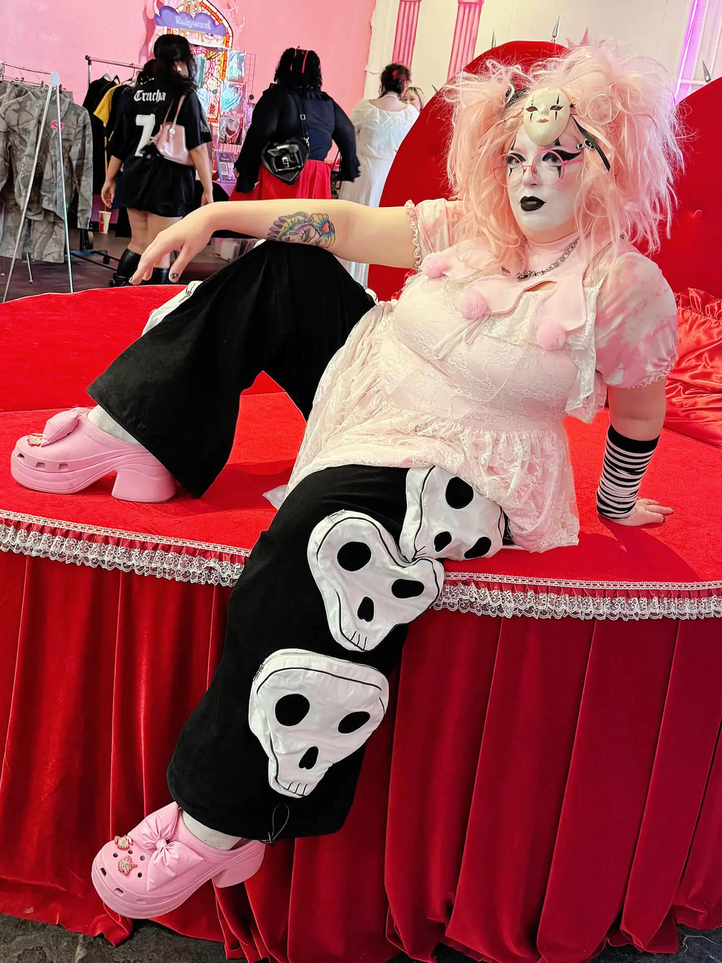 Super Skull Cargo Pants sold by Softcore product image thumbnail 5