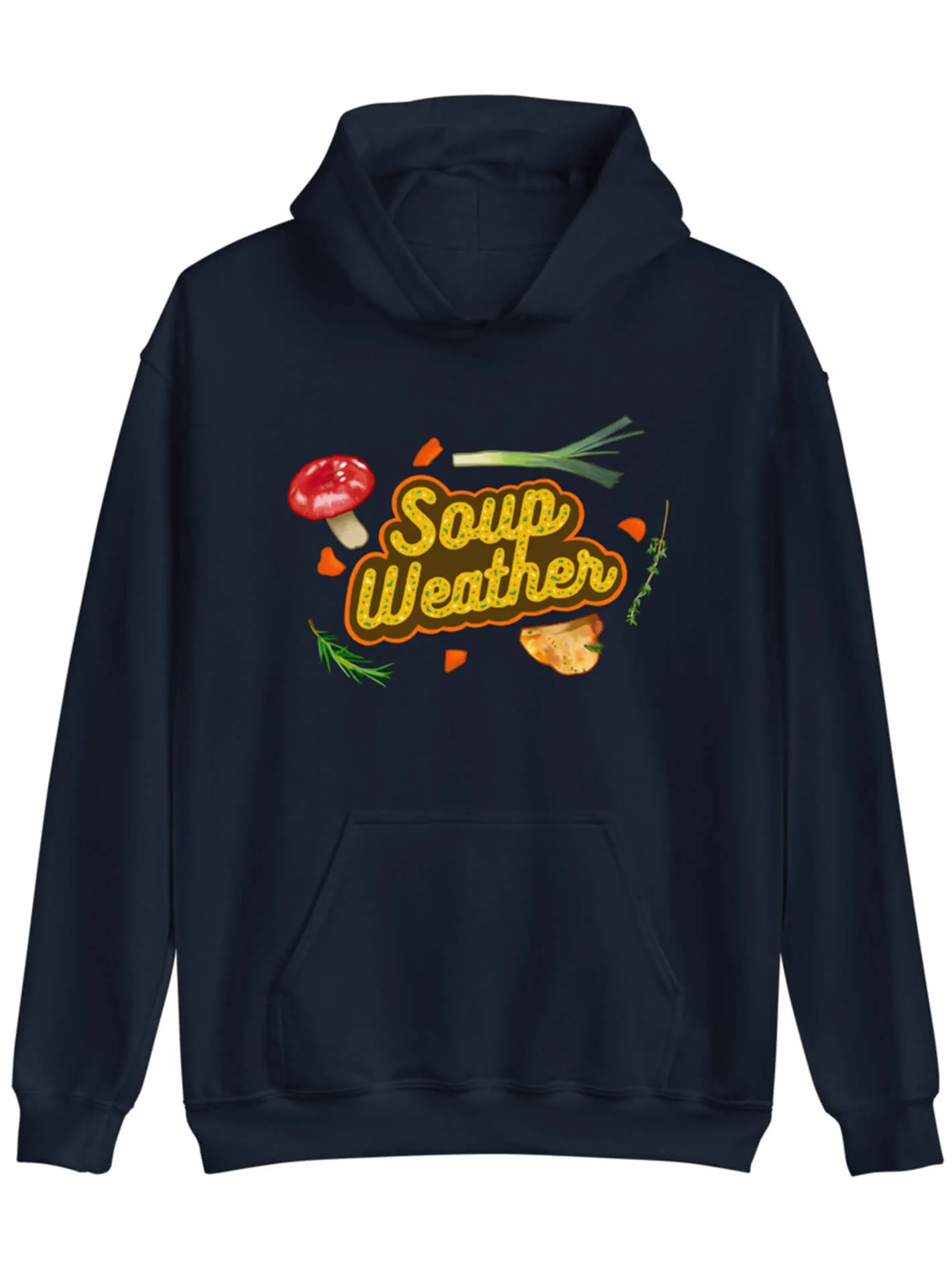 Limited Edition Soup Weather Unisex Hoodie sold by Softcore