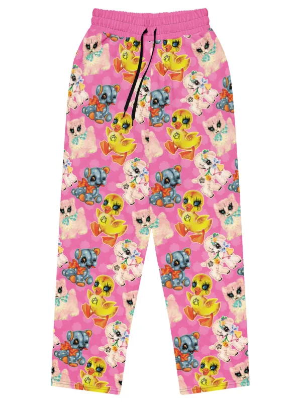 Anarchy Friends Wide-leg Joggers sold by Softcore