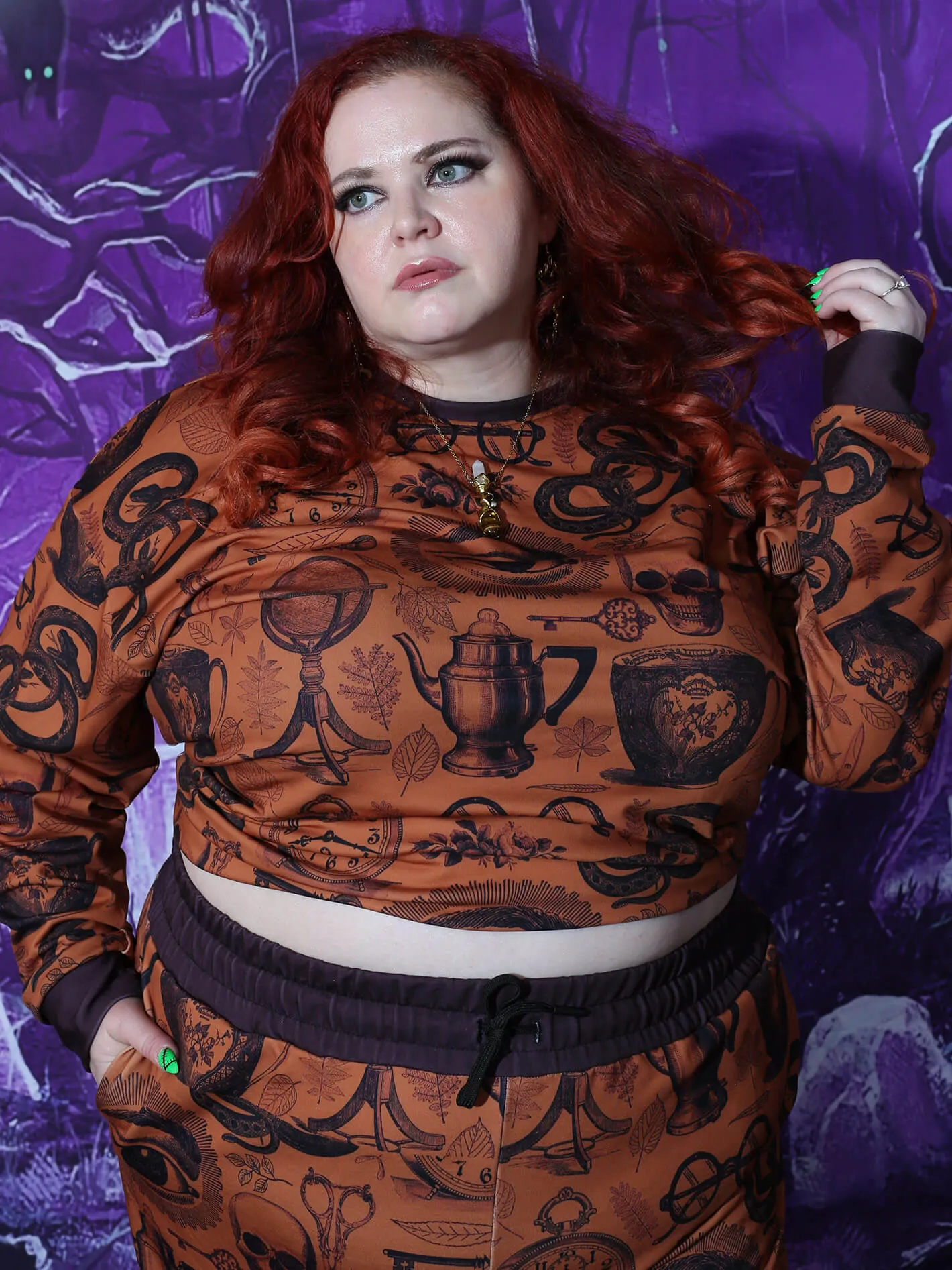 Dark Academia Trinkets Unisex Sweatshirt sold by Softcore product image thumbnail 4