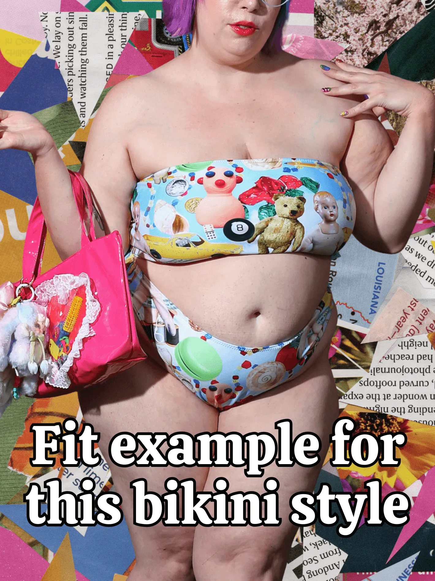 Crashout Bandeau Bikini sold by Softcore product image thumbnail 3