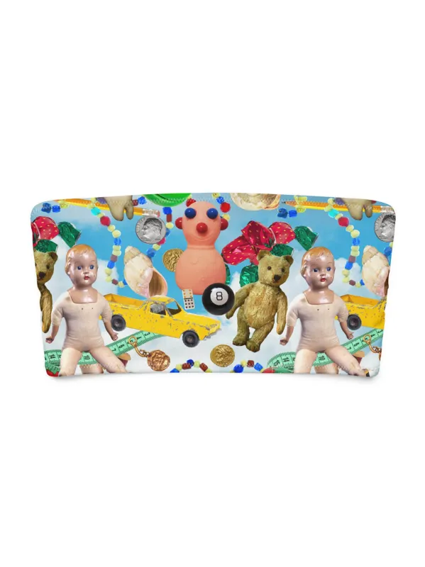 Precious Trinkets Bandeau Bikini Top sold by Softcore