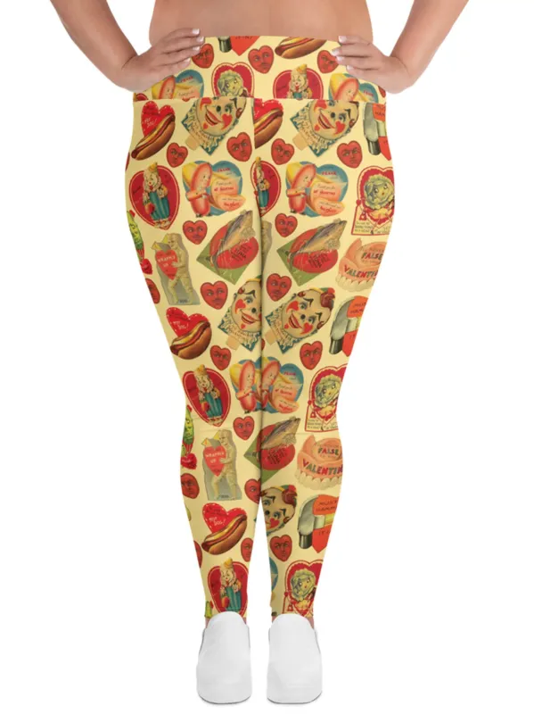 Limited Edition Weirdo Valentine Leggings sold by Softcore