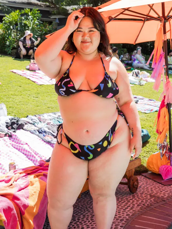 Roller Rink String Bikini sold by Softcore