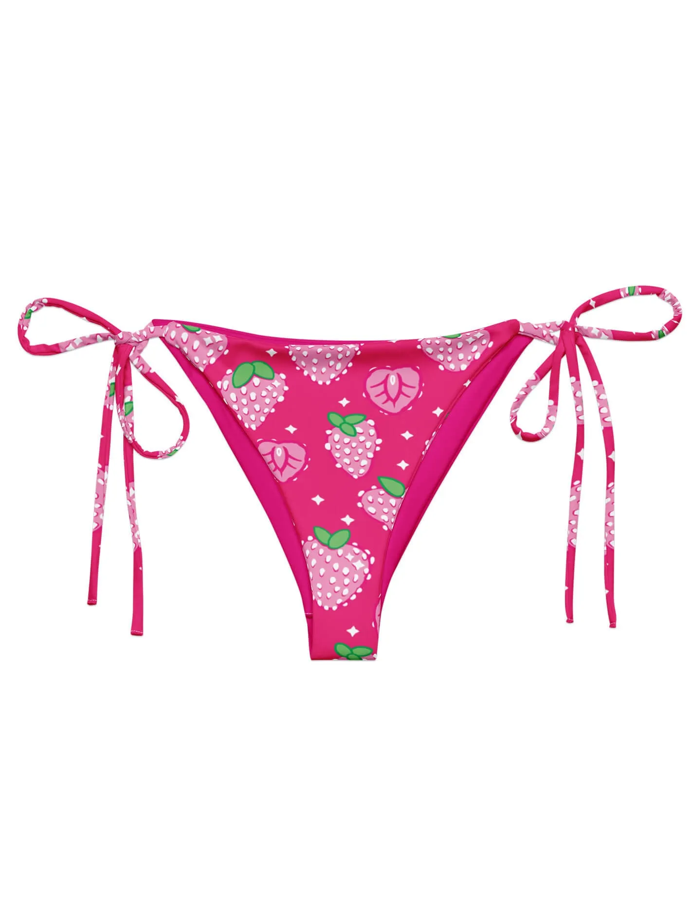 Strawberry Sparkle String Bikini Bottom sold by Softcore product image thumbnail 2