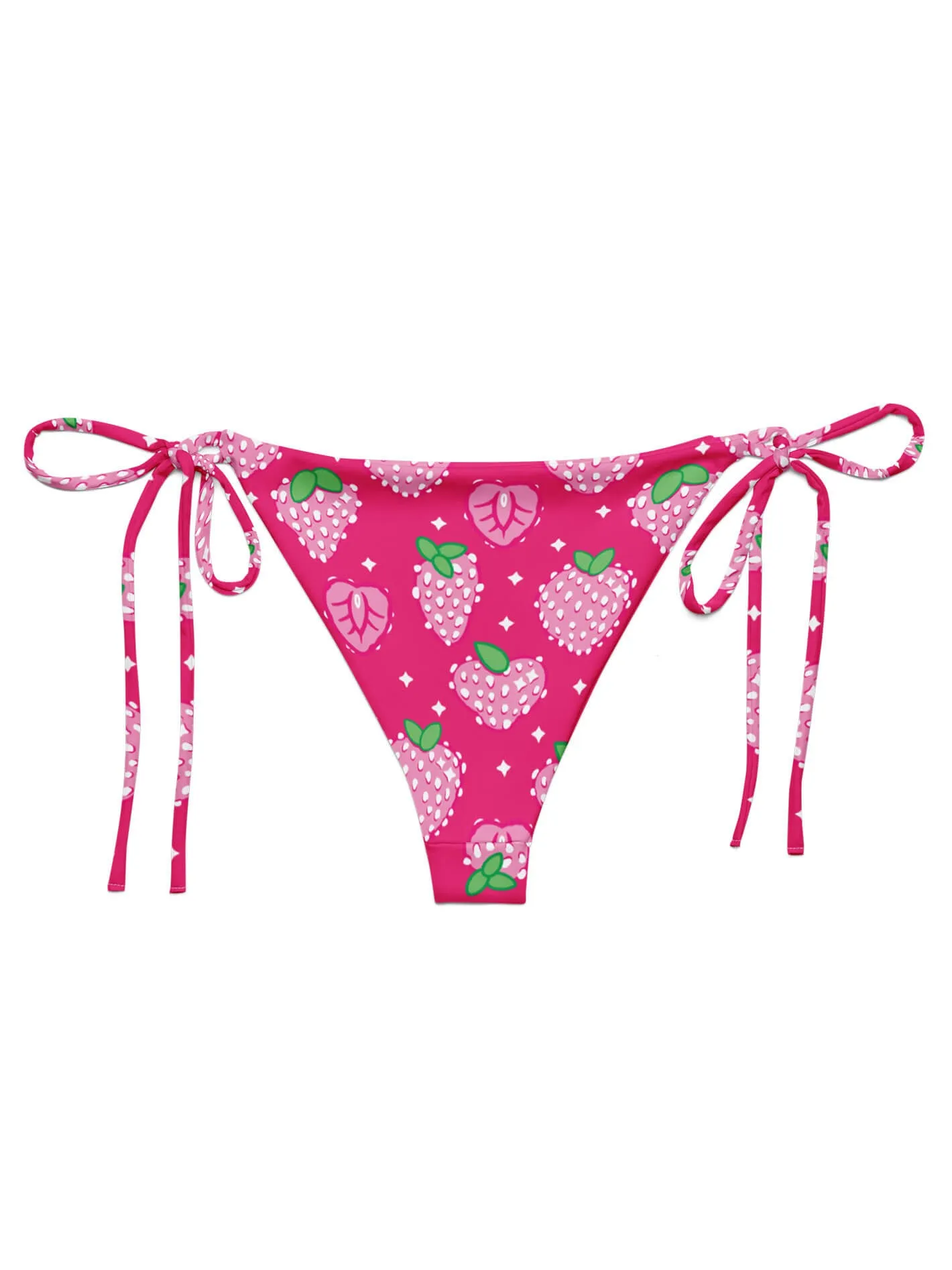 Strawberry Sparkle String Bikini Bottom sold by Softcore