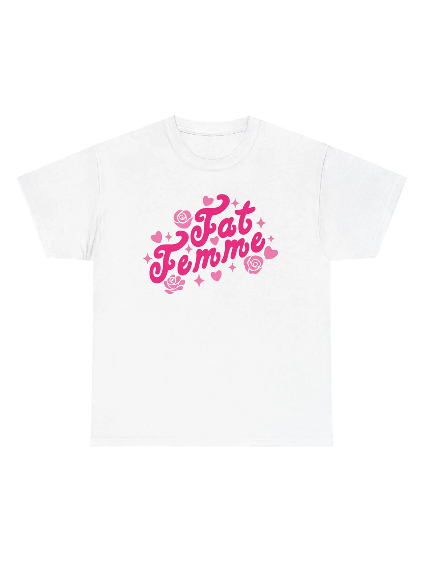 Fat Femme Unisex T-shirt sold by Softcore product image thumbnail 3
