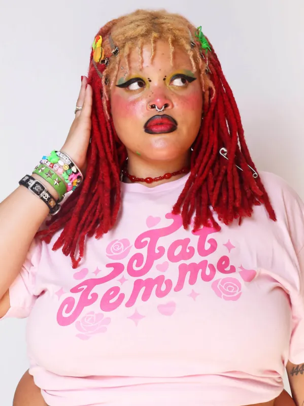 Fat Femme Unisex T-shirt sold by Softcore